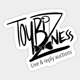 Toybizness Black Logo Sticker